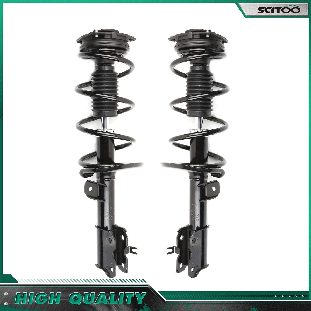 Complete Front Struts with Coil Spring Assembly for Nissan Rogue 2014-2015