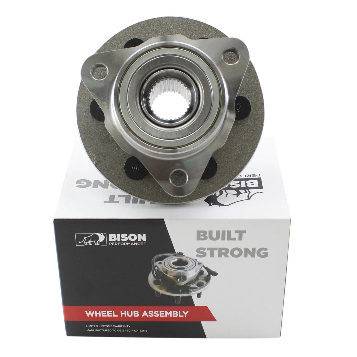 Front Wheel Hub Bearing Assembly - 2 Pieces for Dodge 4WD ABS