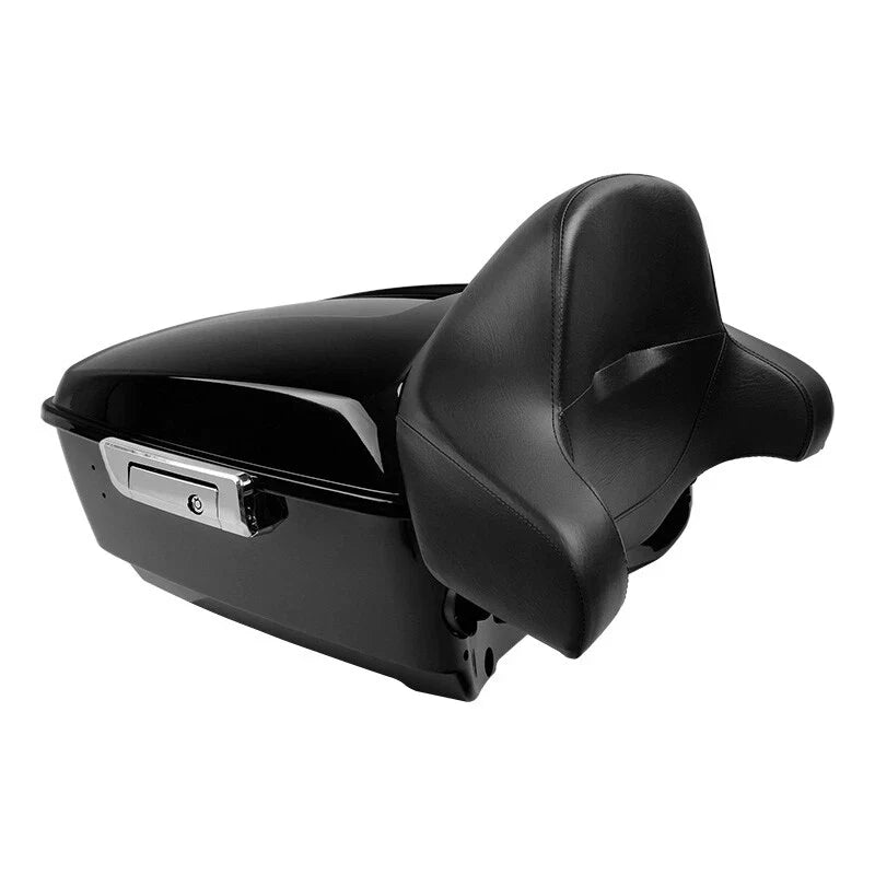 Backrest Pad Speakers with LED Light for Harley Touring Trunk 2014-2026