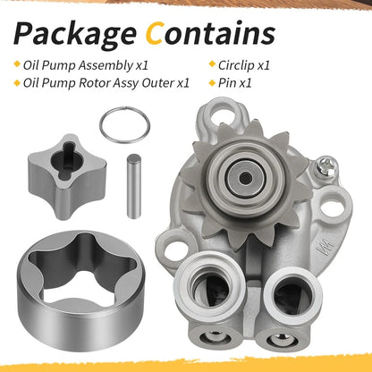 Rotor Oil Pump Assembly for Yamaha YFZ450 (2007-2009, 2012-2013)
