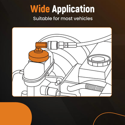 Master Cylinder Adapter Set for Brake Fluid Bleeding Tool