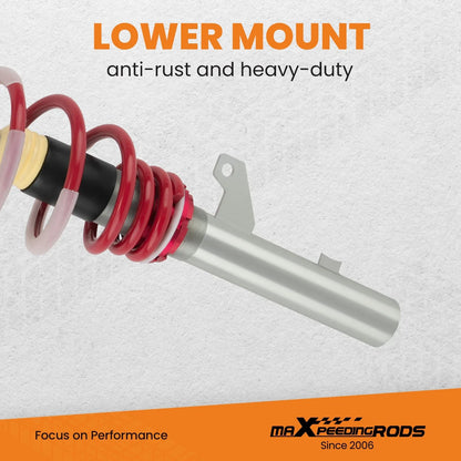 Adjustable Coilovers Lowering Kit for VW Golf MK8 (2019–2025)