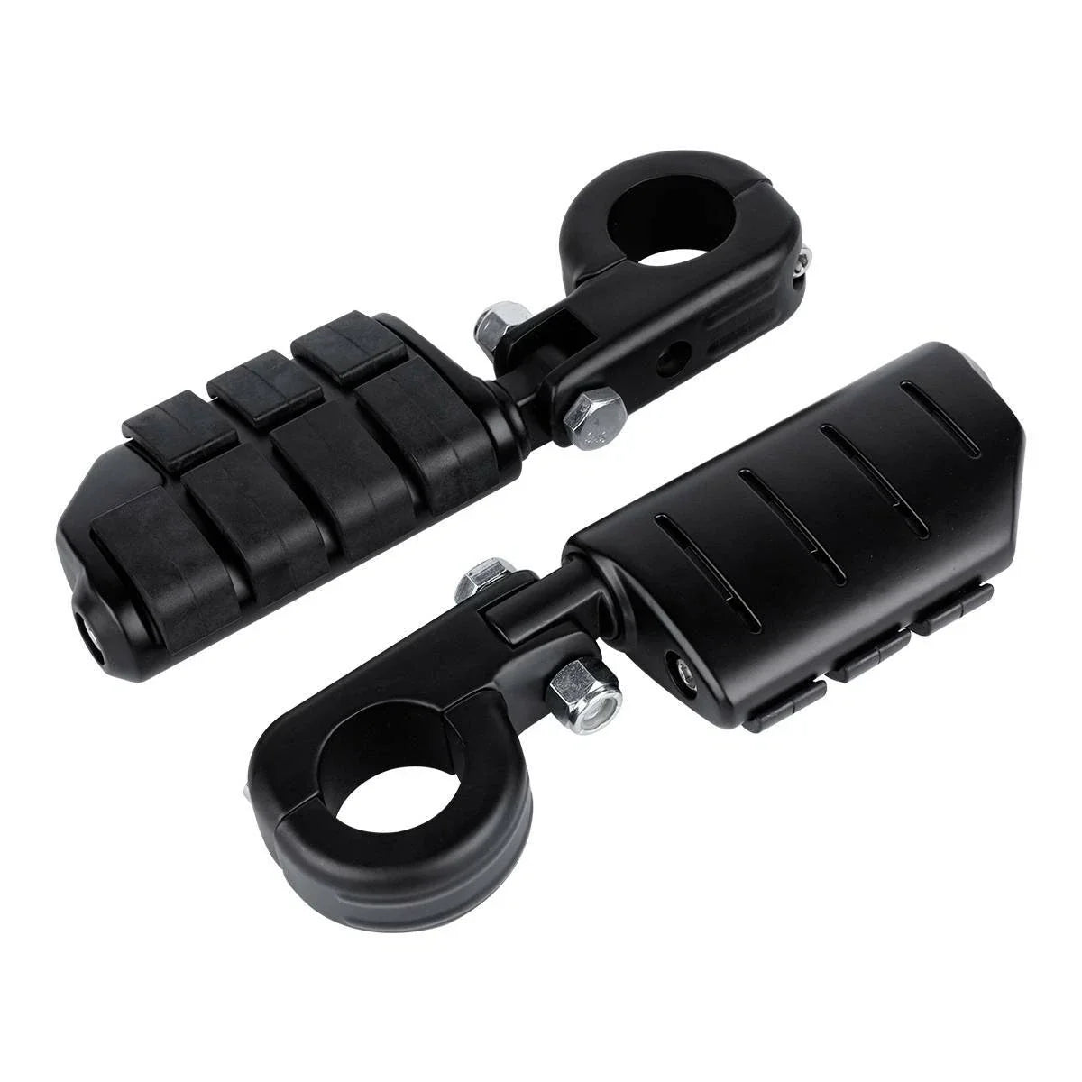 32mm Matte Black Highway Engine Guard Bar Footpegs for Harley Dyna Sportster