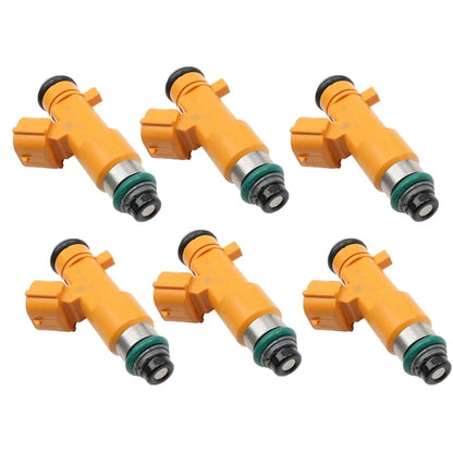 Set of 6 Fuel Injectors for Nissan G37 3.7L 2008-2017
