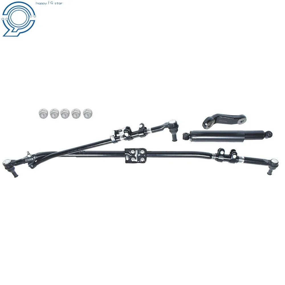 Steering Linkage Drag Link Tie Rod Kit for Dodge Ram 2500 3500 (2003–2013)