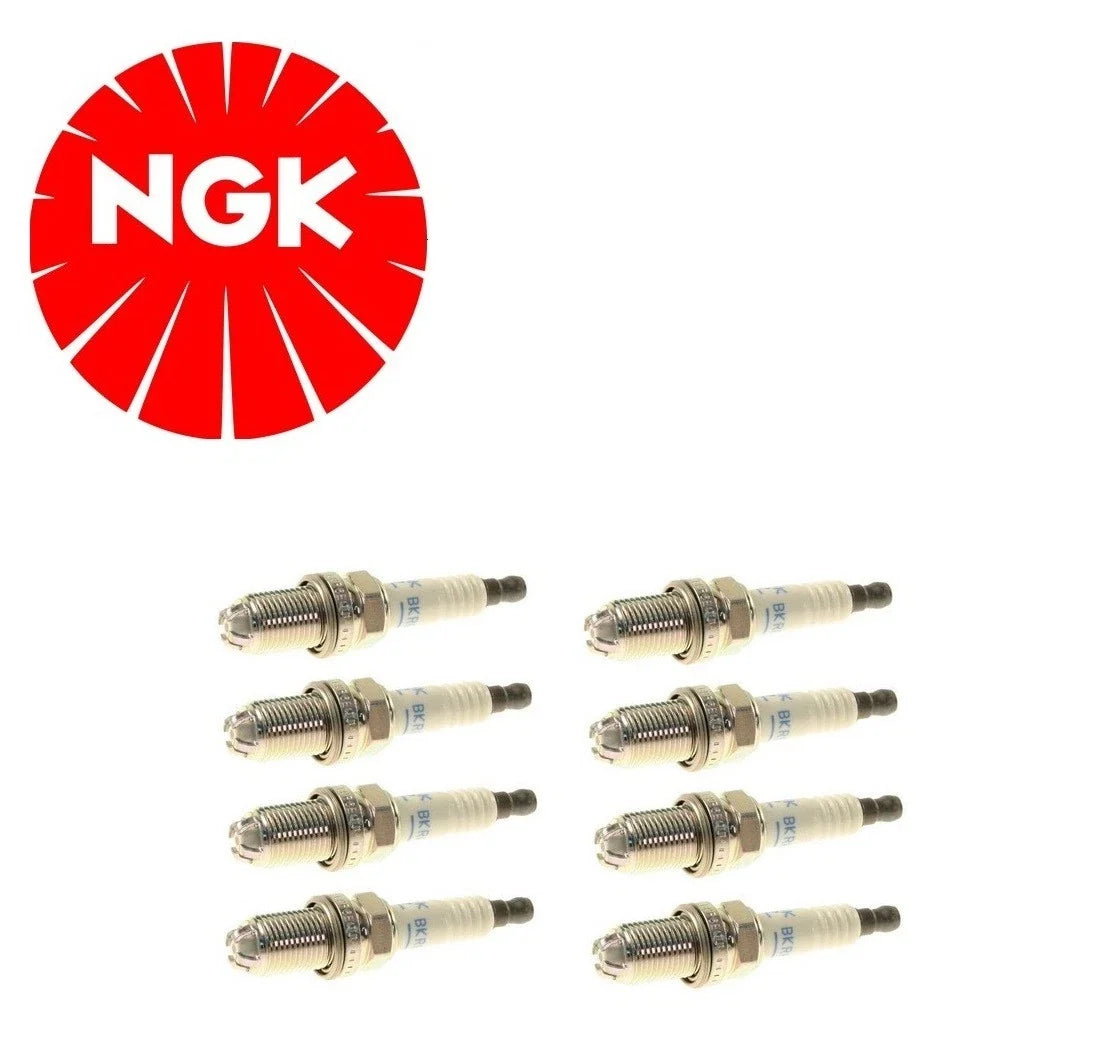 Set of 8 Spark Plugs for BMW 4.4L M62 N62 E38 E65 E39 (OEM Double Laser Platinum)
