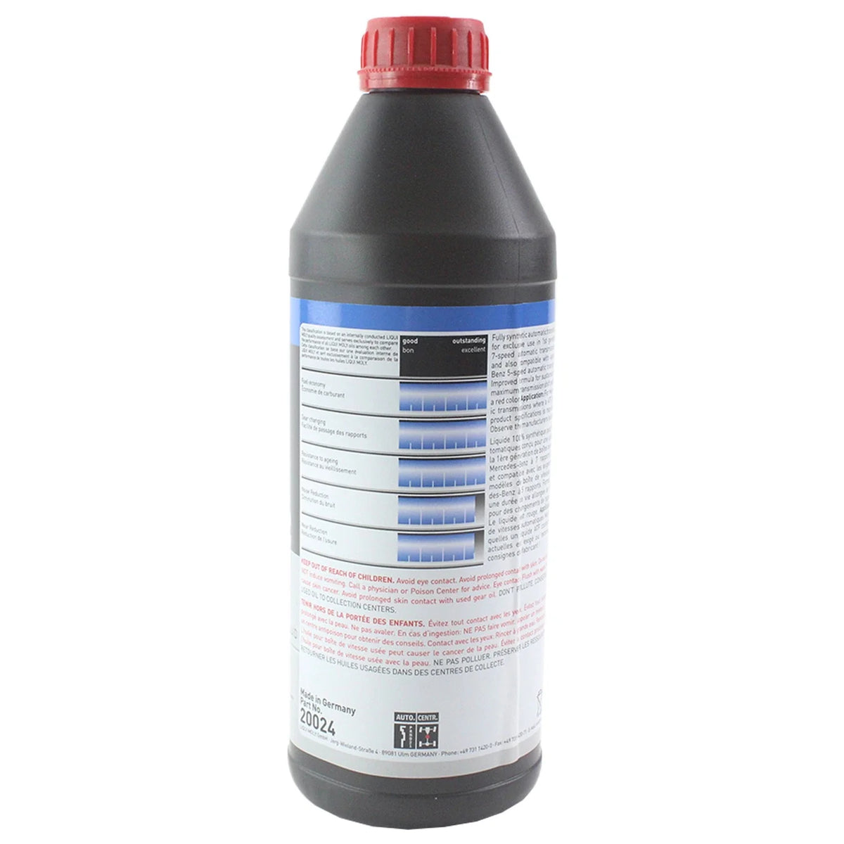 2L Set of Liqui Moly Top Tec ATF 1600 Automatic Transmission Fluid