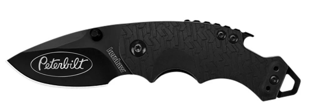 Kershaw Shuffle Knife for Peterbilt (Compact Utility, Multi-Function)