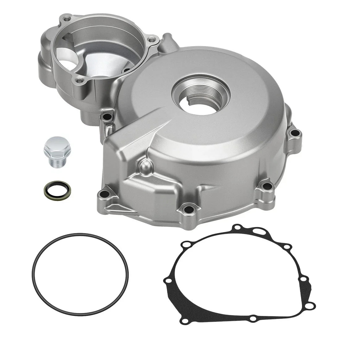 Engine Stator Magneto Cover & Gasket for Suzuki DRZ400SM DRZ400S DRZ400E (2000–2023)