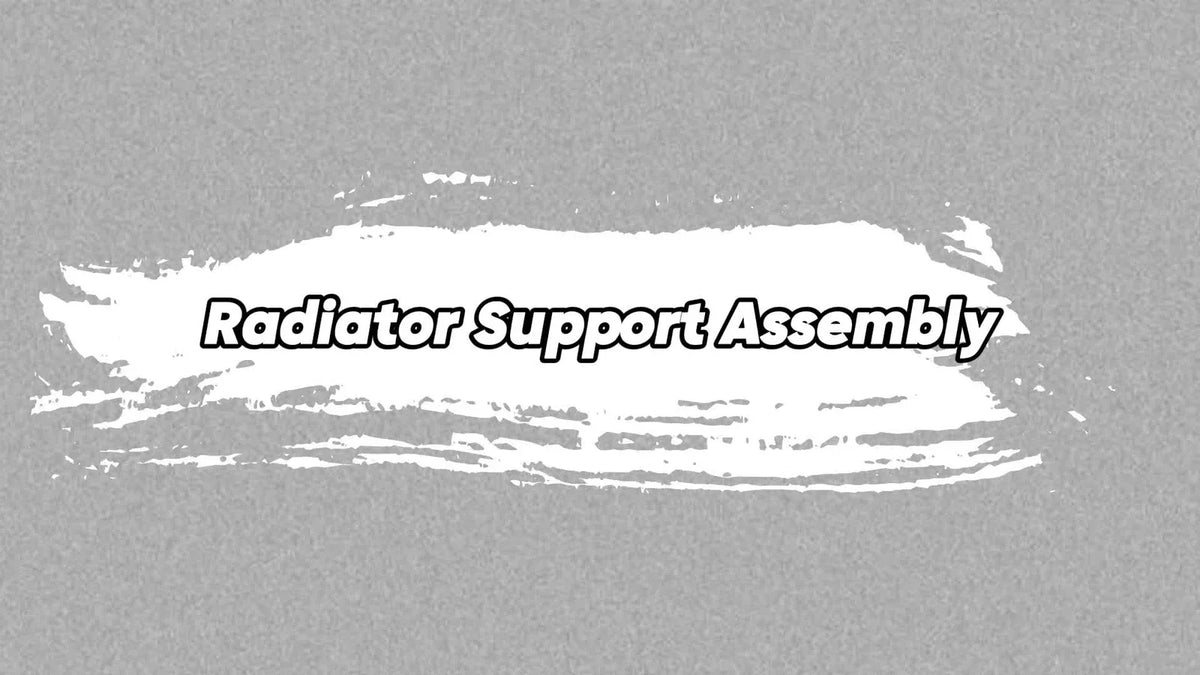 Radiator Support Assembly for Silverado/Sierra 2500HD 3500 (2003–2007 Classic)