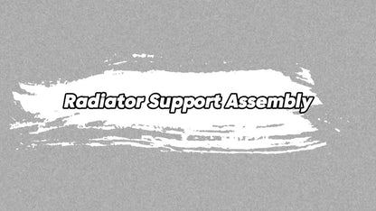Radiator Support Assembly for Silverado/Sierra 2500HD 3500 (2003–2007 Classic)