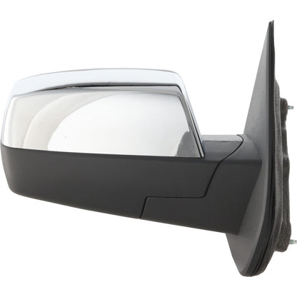 2014-2018 Chevrolet Silverado 1500 Right Manual Fold Chrome Mirror