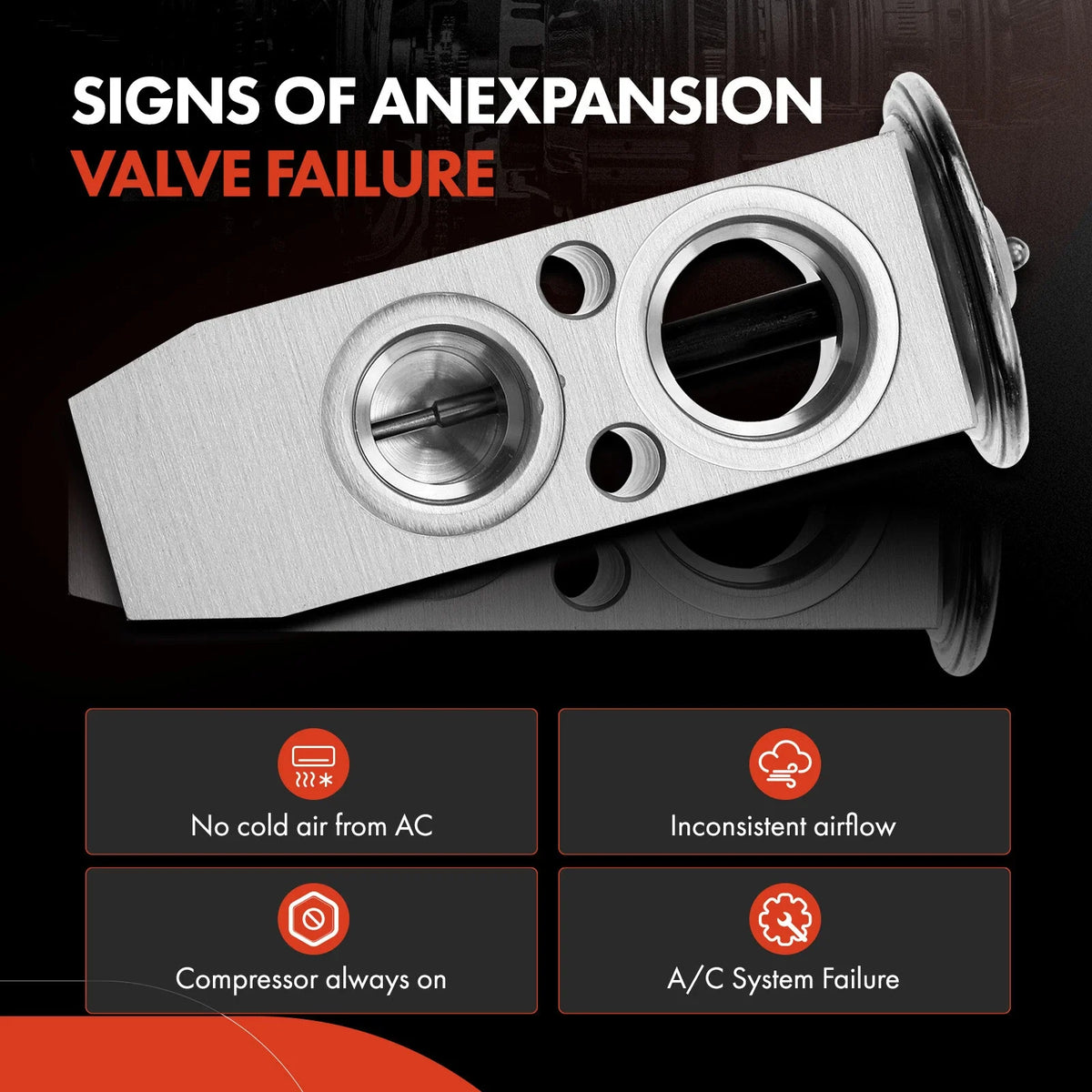 A/C Expansion Valve for Altima Sentra Murano Nissan (2002-2006)