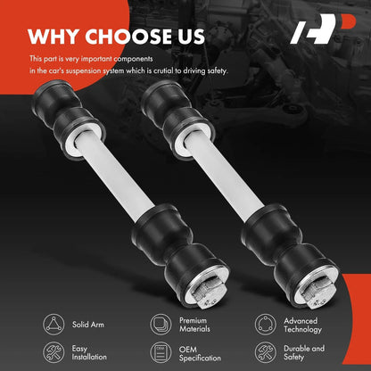 Front Stabilizer Links - 2 Piece Set for Chevy Malibu (1978-1983)