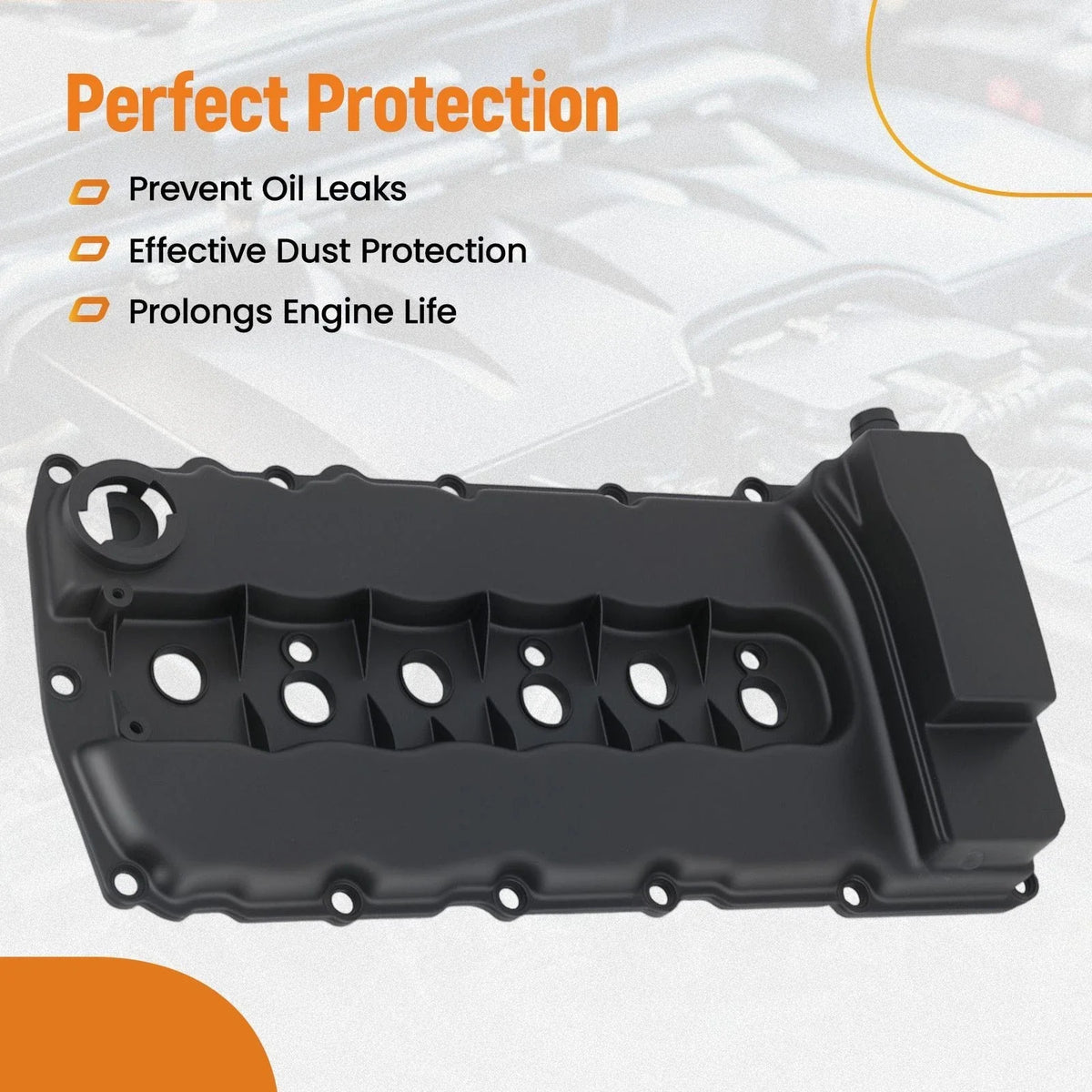 Engine Valve Cover with Gasket for Audi Q7 VW CC (2009–2016)