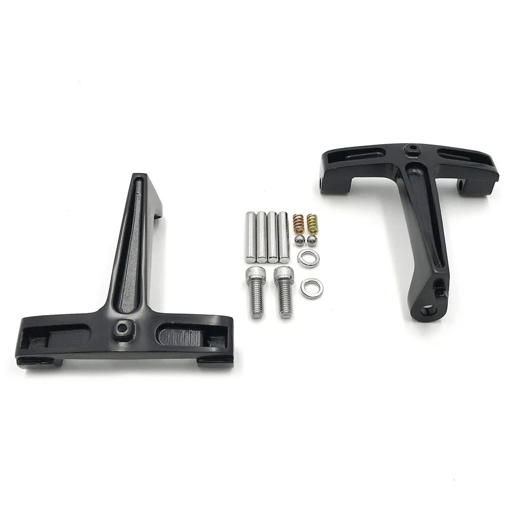 Passenger Footboard Dominator for Harley Touring (1993–2008) - Black
