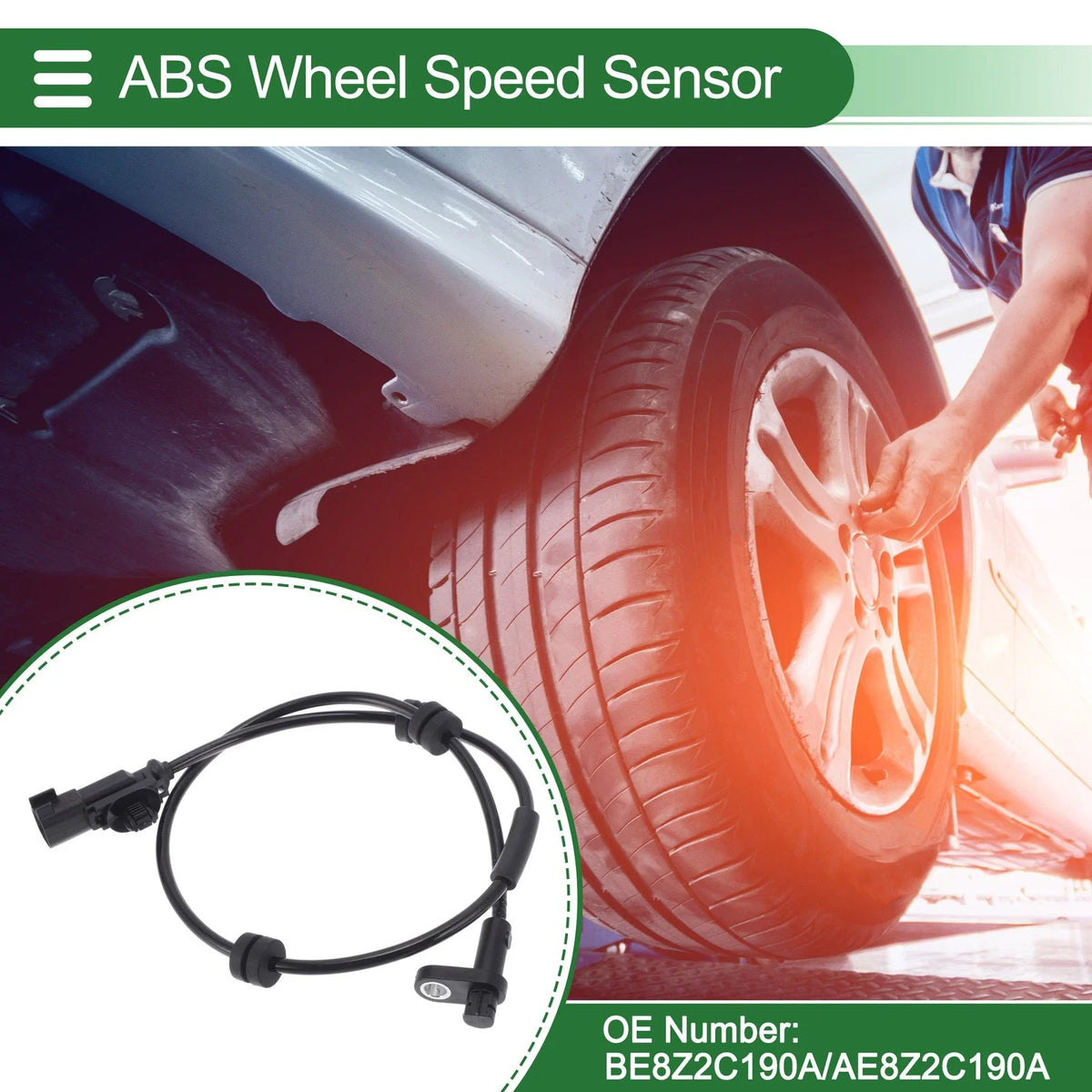 ABS Wheel Speed Sensor No.BE8Z2C190A for Ford Fiesta (2011–2014)