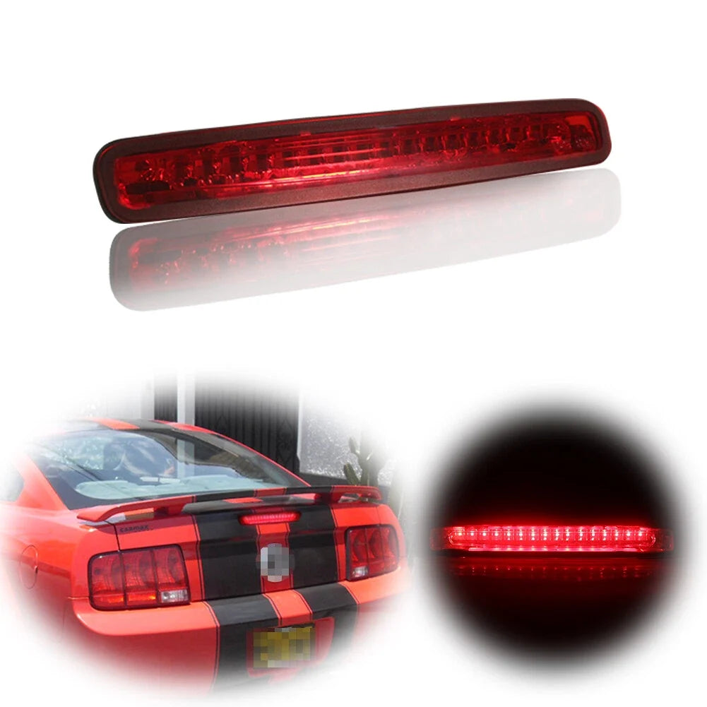Red LED Third Tail Brake Light for Ford Mustang (2005–2009)