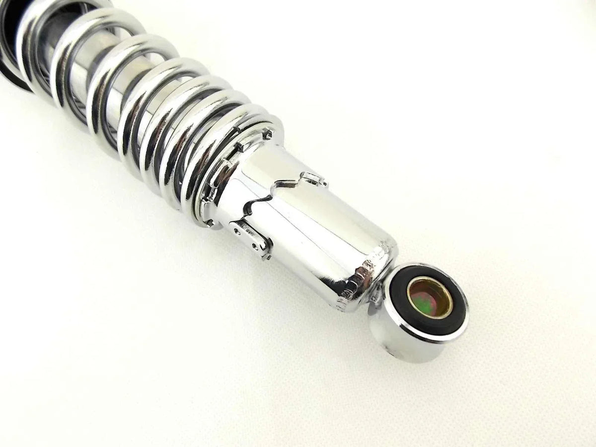 Chrome Rear Shock Absorbers 300mm for Kawasaki BJ250