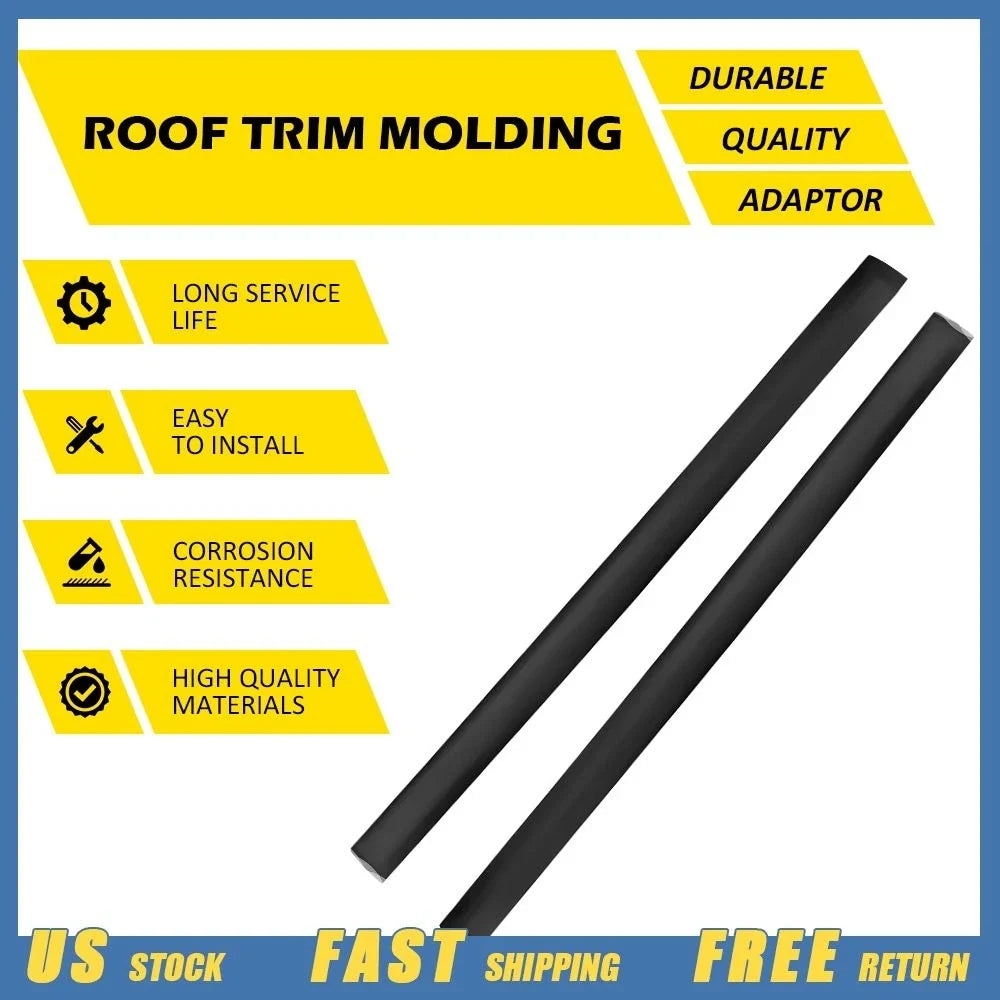 Set of 2 Roof Drip Molding for Toyota Venza (2009–2016) Lh & Rh