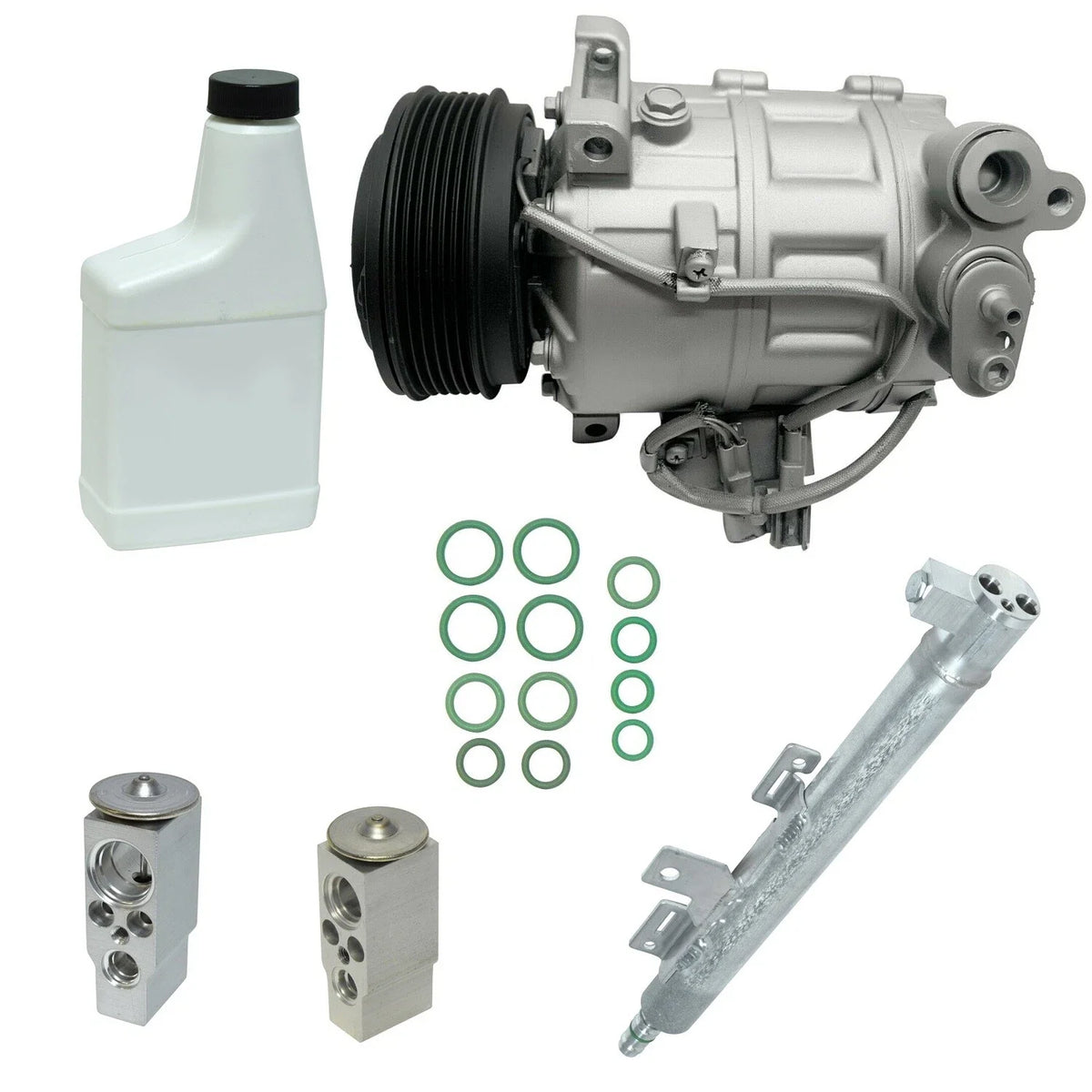 A/C Compressor Kit Replacement for Volvo XC90 4.4L (2005–2011) Rear