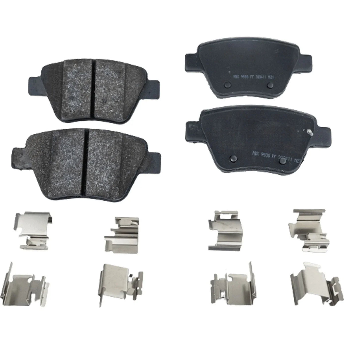 Brake Pads and Disc Rotors Kit for Jetta Beetle (2013-2017)