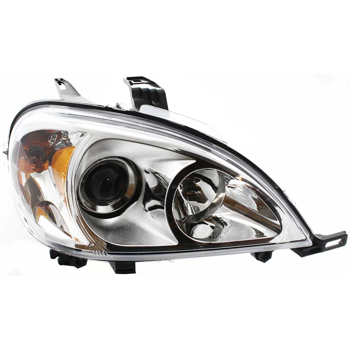 Halogen Headlight Set for Mercedes Benz ML350 (2003–2005) w/ Bulb Pair