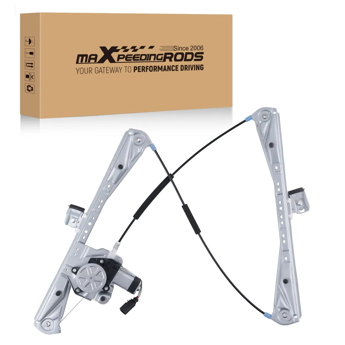 Front Right Power Window Lifter for Jaguar S-Type, Lincoln LS (2000–2002)