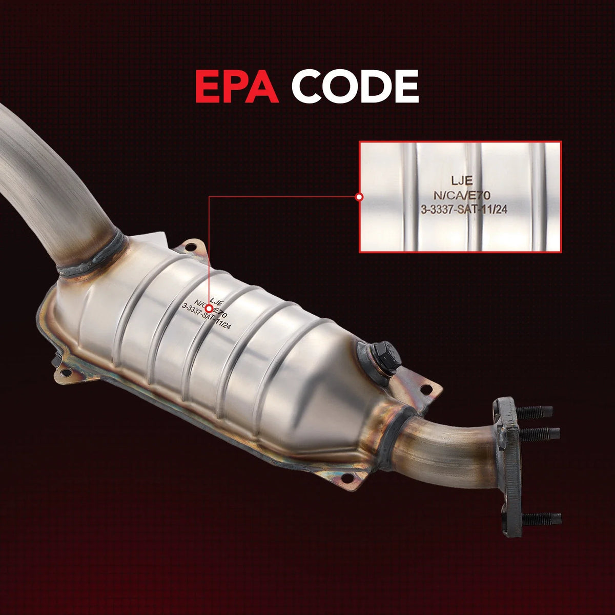 Catalytic Converter for Honda Fit 2006-2008 1.5L OBDII EPA Compliant