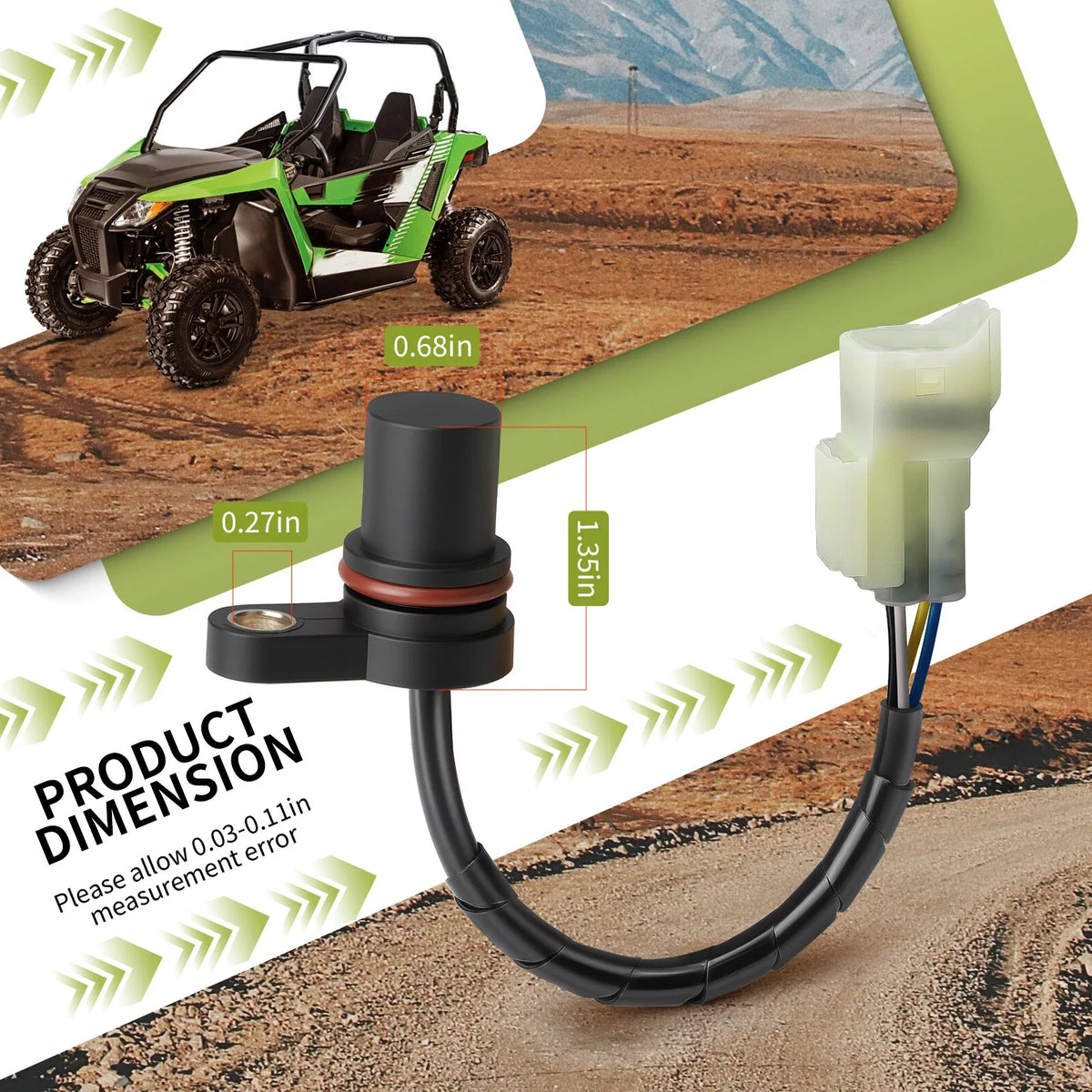Timing Sensor for Arctic Cat Wildcat Sport 700 (2015–2019)