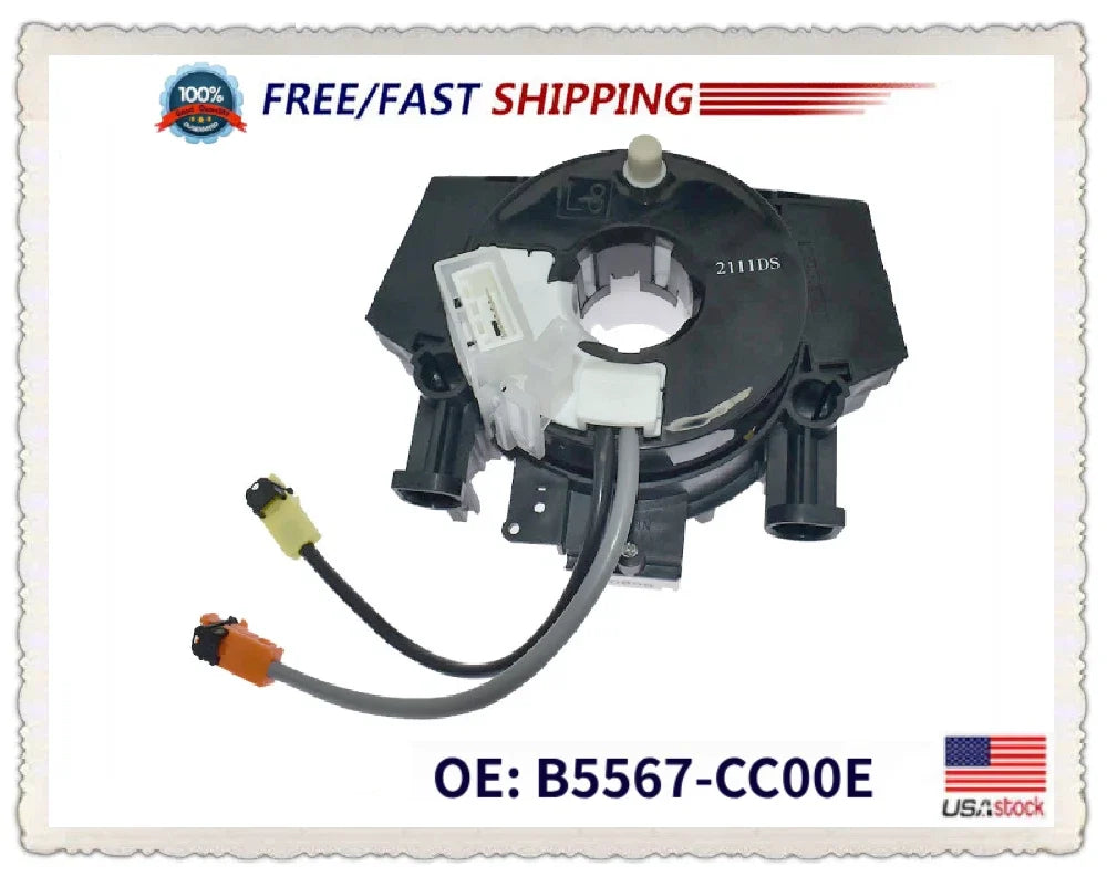 ATY Clock Spring B5567-CC00E 25567AC725 for Infiniti FX35 FX45 G35 (2003–2008)