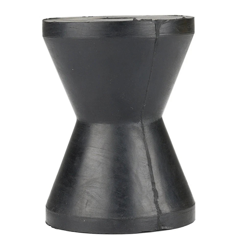 Black Rubber Roller for Boat Trailer (Universal Fit)