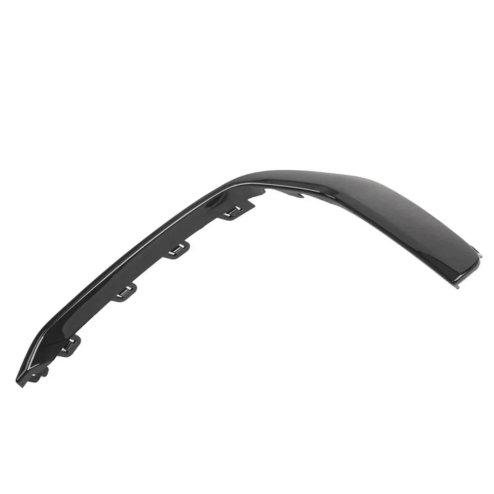 Right Front Side Molding Trim for Audi A6 C8 S6 in Glossy Black (2019-2024)