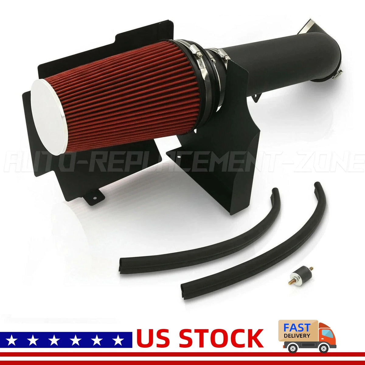 Intake System with Heat Shield and Filter for 1999-2006 GMC Silverado