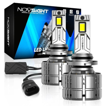 LED Headlight Bulbs 9005 HB3 - 2X 200W 50000LM 6500K