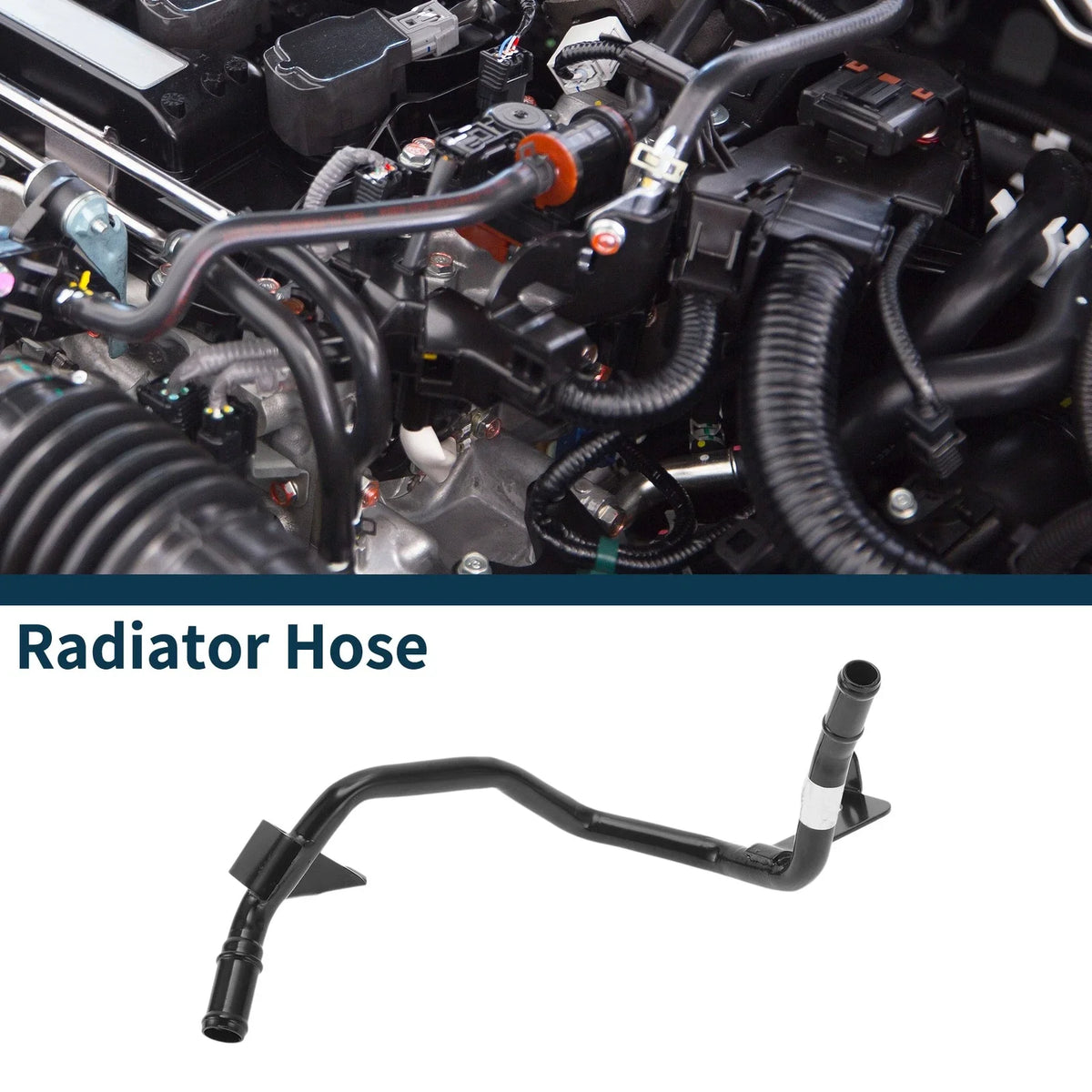 Radiator Hose Coolant Pipe for Audi A4 (2002–2009) No. 06D121085C