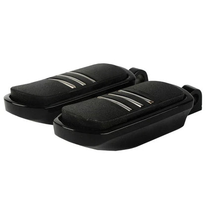 Pegstreamliner Black Footpegs for Electra Glide & Road King