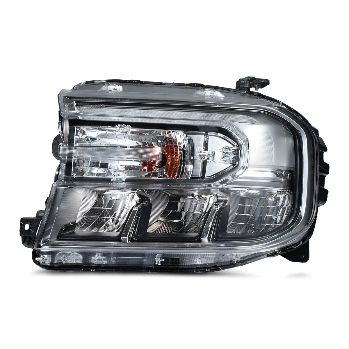 LED Headlight for Ford Maverick Lariat (2022–2024) Chrome Housing w/DRL Left