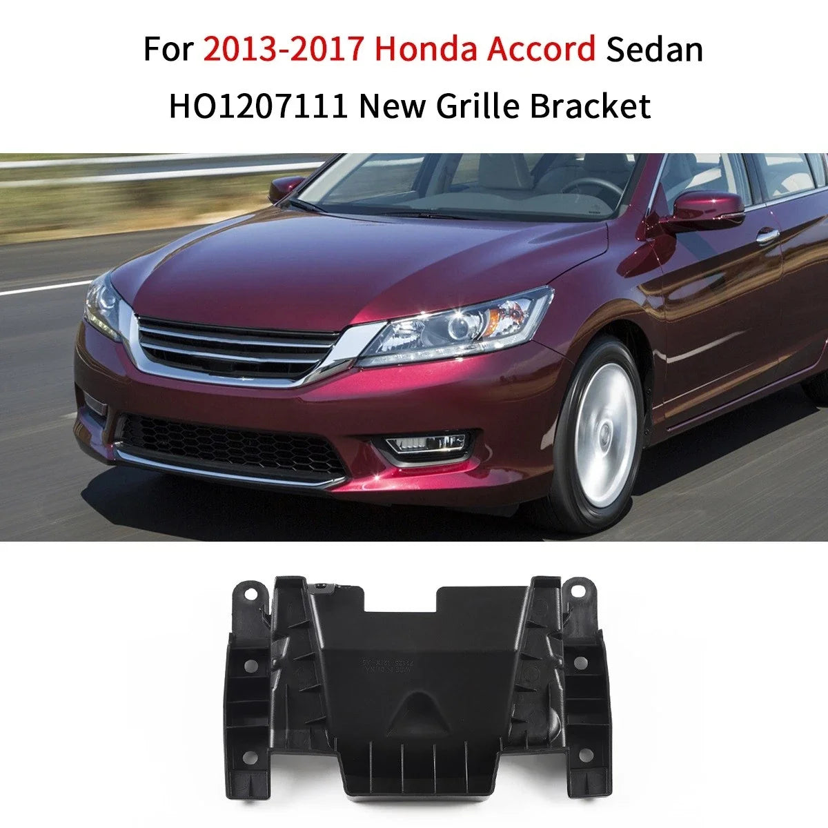 Front Grille Bracket for Honda Accord Sedan (2013–2017)