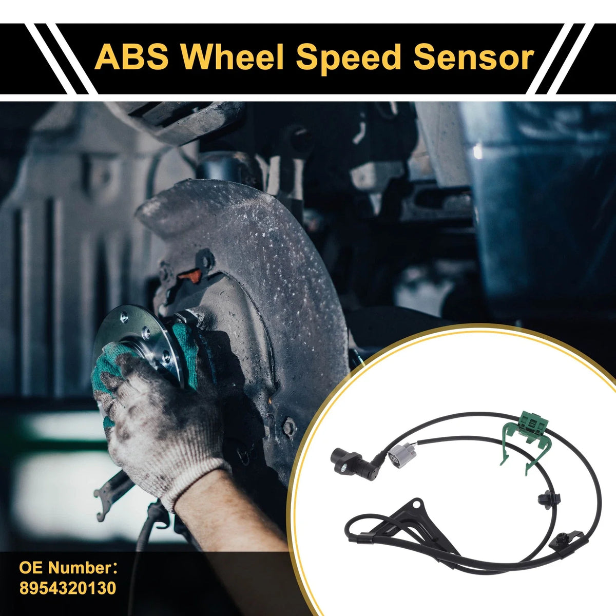 ABS Wheel Speed Sensor No. 8954320130 for Toyota Highlander (2001–2007)