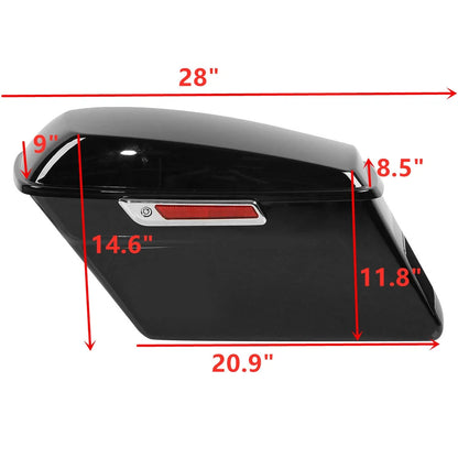 Saddlebag Bracket Conversion for Harley Softail Fat Boy (1984–2017)