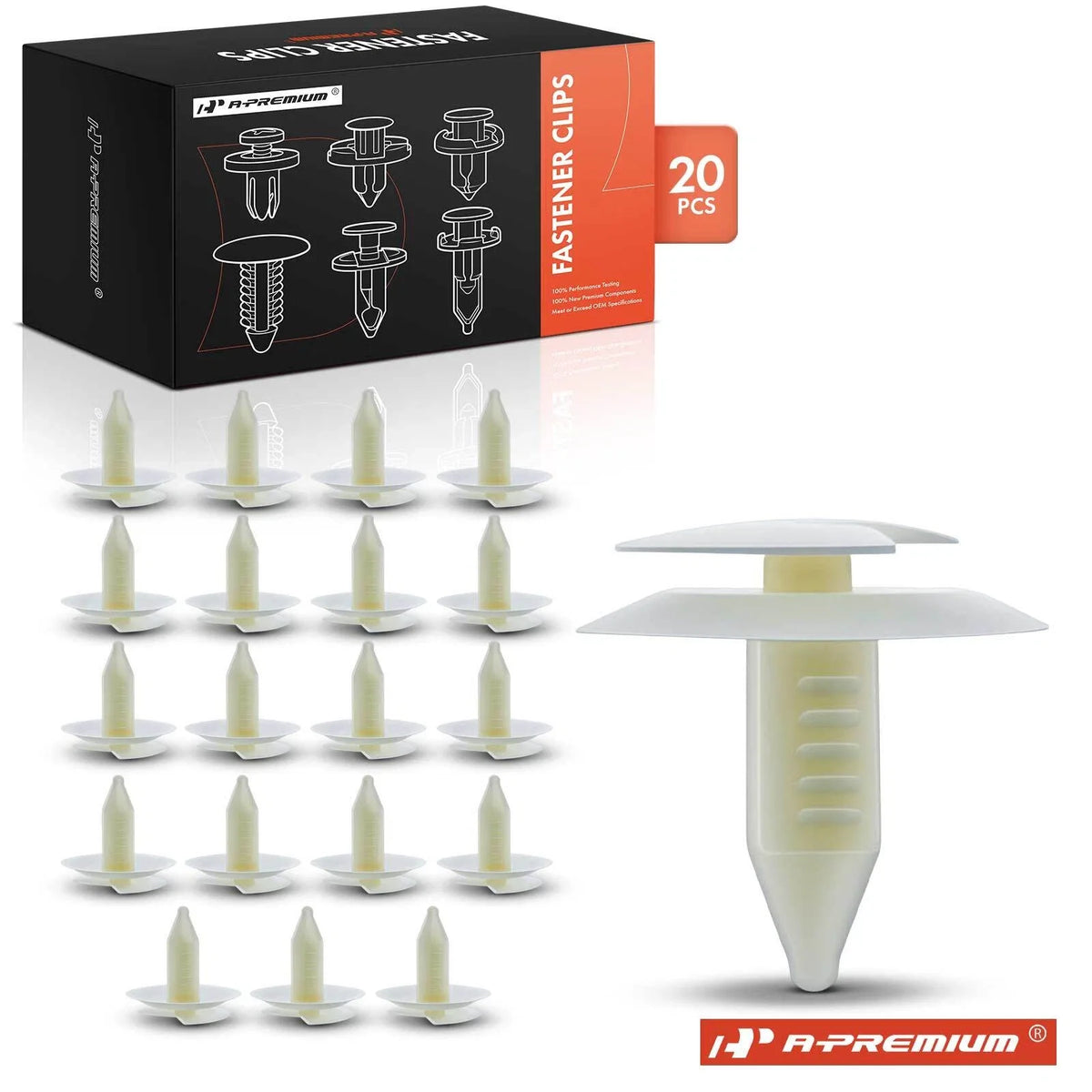 20Pcs Nylon Rear Door Trim Clips for GM Vehicles