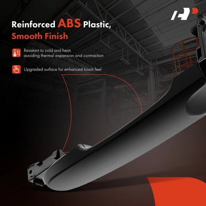 Front Passenger Side Door Handle in Black for Versa (2012-2019)