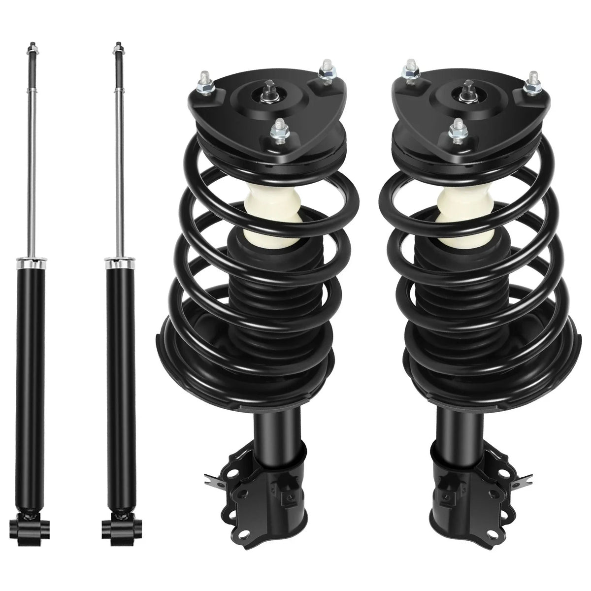 Complete Strut Coil Spring Mount & Shocks for Accent 2006–2011