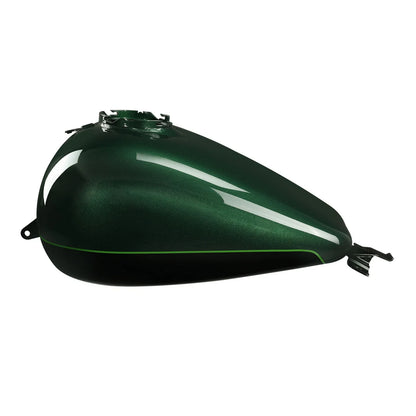 Fuel Tank for Harley Street Glide 2008–2024 in Deep Jade Pearl / Vivid Black