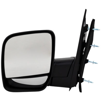 Left Side View Mirror Manual for Ford Econoline Van 2002-2008