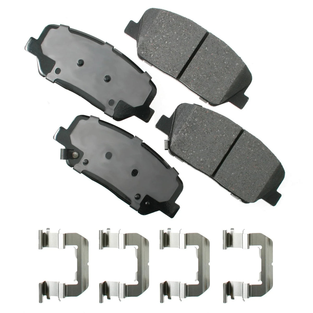 Front Disc Brake Pads Akebono ProACT for Hyundai Genesis Coupe & Kia Optima (2010–2016)