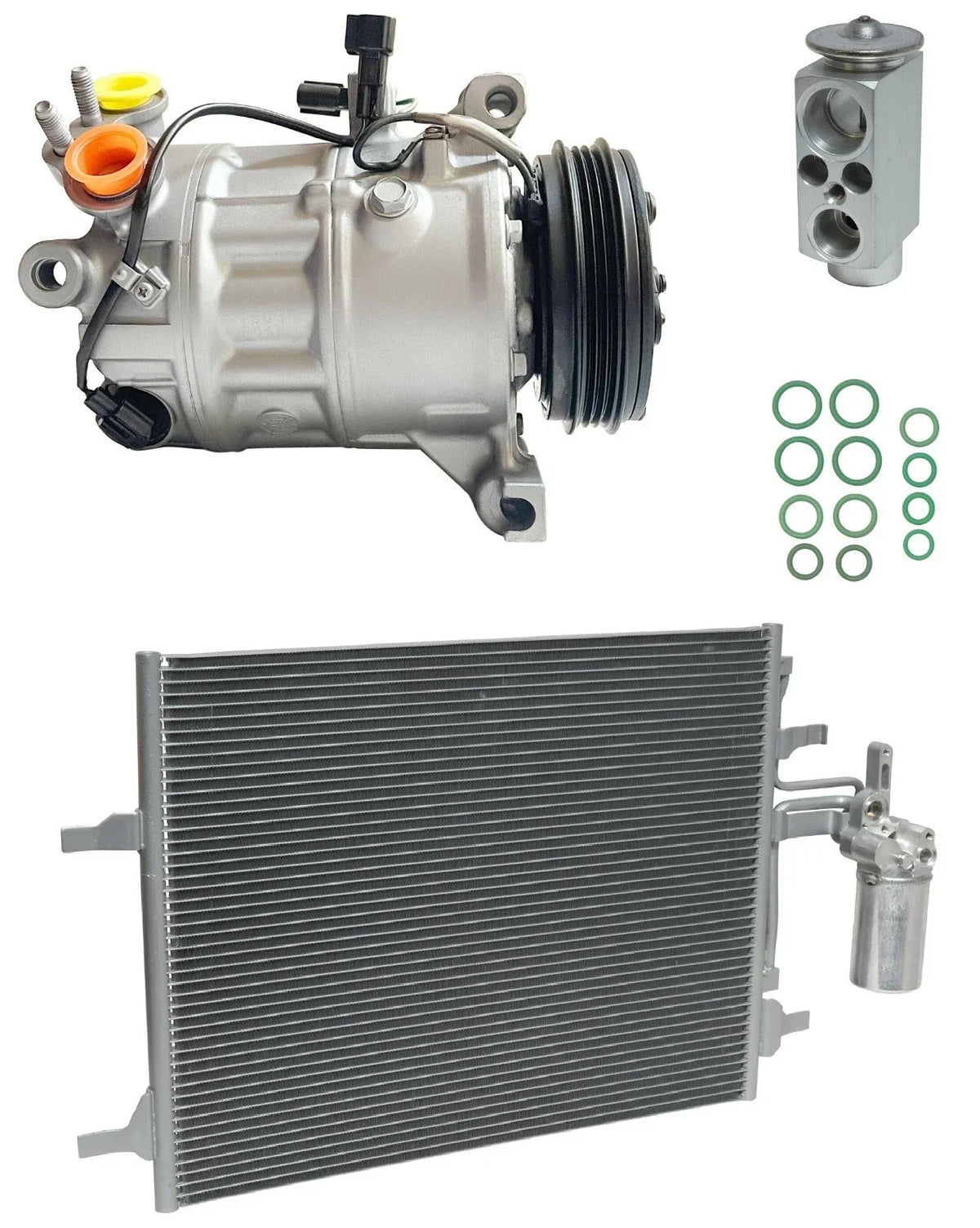 A/C Compressor Kit With Condenser for Volvo XC60 2.5L (2015–2017)