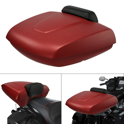 Ruby Smoke Low Profile Trunk Backrest for Indian Chieftain Limited 2017-2025