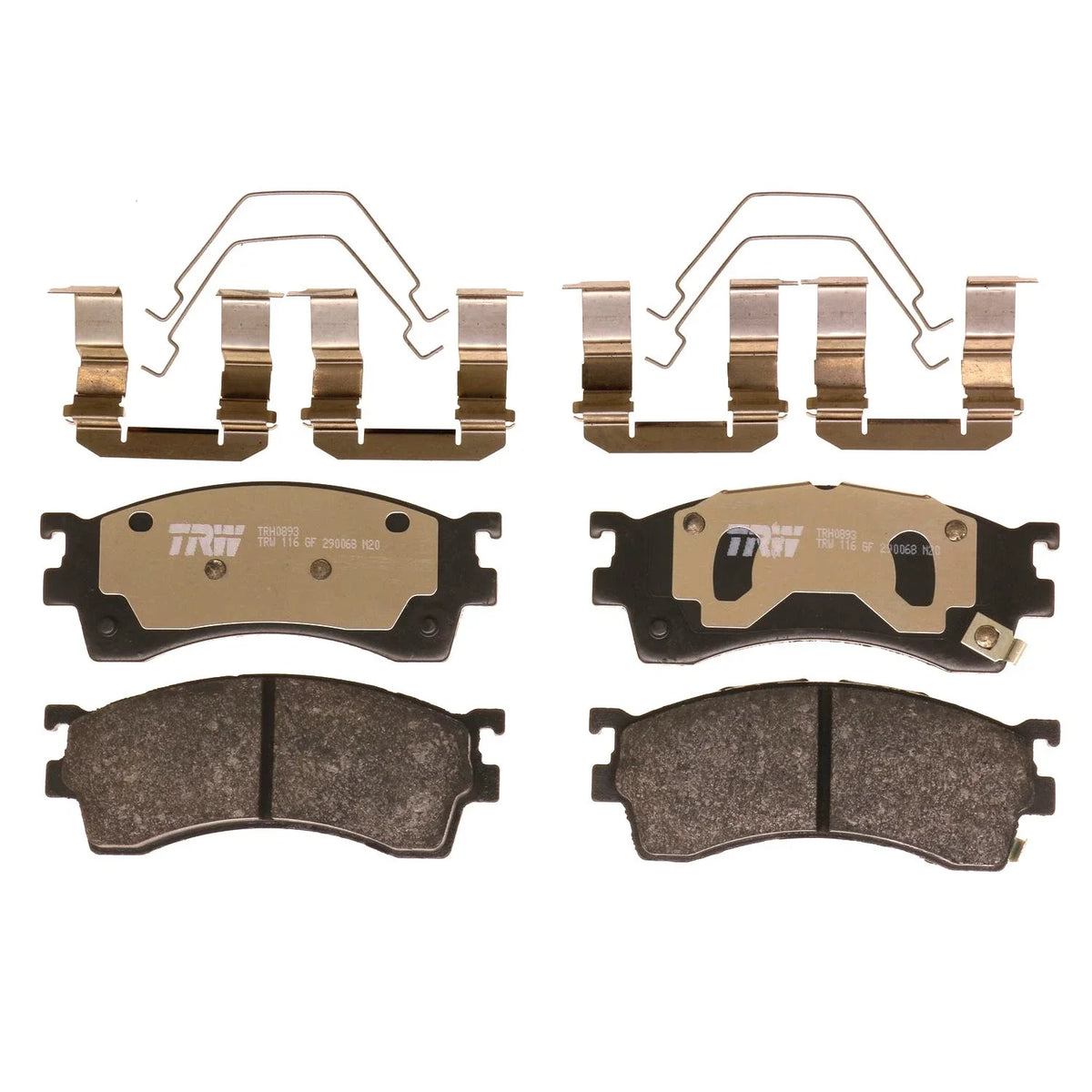 Disc Brake Pad Set for Mazda Protege (1999–2003)